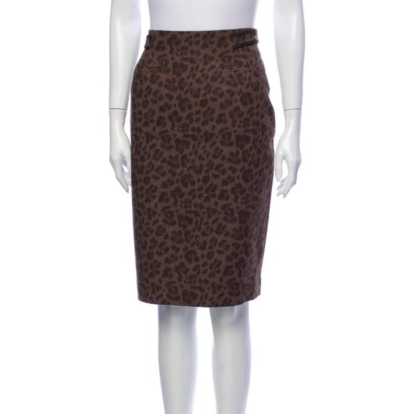 REBECCA TAYLOR Wool Pencil Skirt - Picture 1 of 2